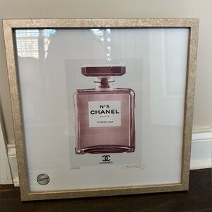 Framed Sunday ‘B’ Morning Fairchild Paris Chanel Print 17x17